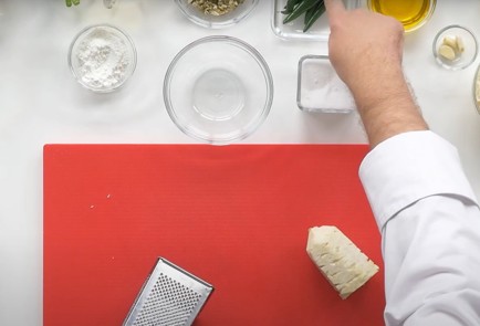 Фото шага рецепта Васаби из капустной кочерыжки 151581 шаг 1  