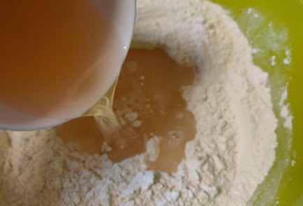 Фото шага рецепта Ватрушка на постном тесте 188926 шаг 8  