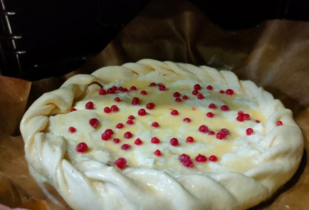 Фото шага рецепта Ватрушка с домашним творогом 175484 шаг 13  