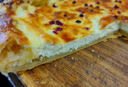 Фото шага рецепта Ватрушка с домашним творогом 175484 шаг 15  