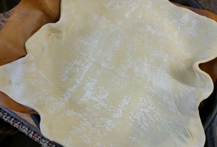 Фото шага рецепта Ватрушка с домашним творогом 175484 шаг 7  