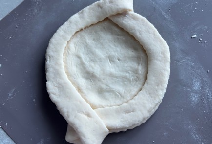 Фото шага рецепта Ватрушки со штрейзелем 175145 шаг 14  