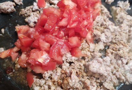 Фото шага рецепта Веер из баклажана с фаршем 189169 шаг 5  