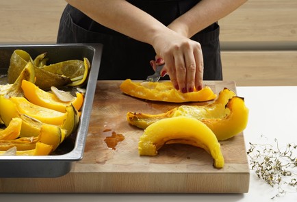 Фото шага рецепта Веганский тыквенный суппюре 152729 шаг 7  