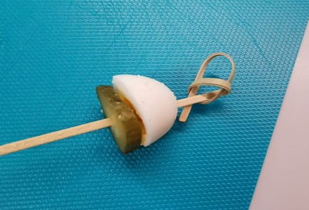 Фото шага рецепта Вегетарианские канапе с каперсами 175387 шаг 8