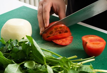 Фото шага рецепта Вегетарианские конвертики из лаваша с грибами и сулугуни 151014 шаг 3  