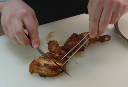 Фото шага рецепта Велосипедная курица 152230 шаг 10  