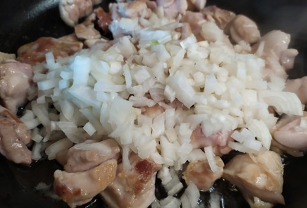 Фото шага рецепта Вермишель с курицей и овощами 188815 шаг 3