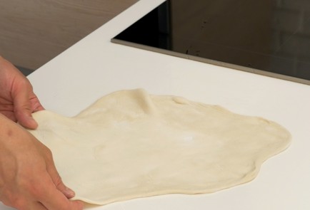 Фото шага рецепта Пирог вертута с брынзой 137123 шаг 6  