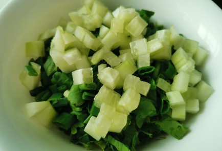 Фото шага рецепта Весенний салат 191569 шаг 8  