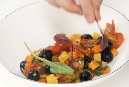 Фото шага рецепта Весенняя капоната 92612 шаг 4  