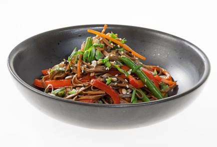 Фото шага рецепта Весенняя лапша с овощами 163273 шаг 17  