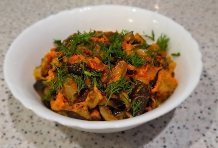 Фото шага рецепта Вешенки на сковороде 190647 шаг 11  