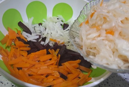 Фото шага рецепта Винегрет без картофеля 190824 шаг 7  