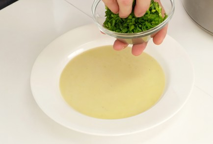 Фото шага рецепта Кремсуп из порея вишисуаз 125383 шаг 9  