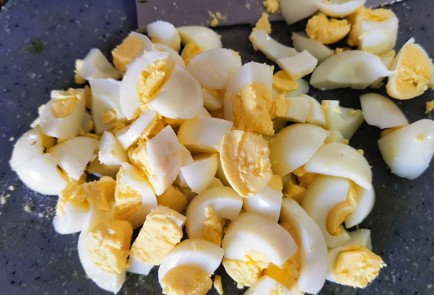 Фото шага рецепта Витаминный салат со сметаной 173577 шаг 8  