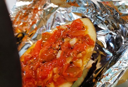 Фото шага рецепта Вкуснейший баклажан пармиджано 151292 шаг 15  