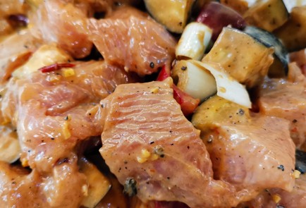 Фото шага рецепта Вок из ширатаки с индейкой 174012 шаг 8  