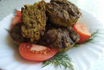 Фото шага рецепта Выпечка с печенью 189865 шаг 11  