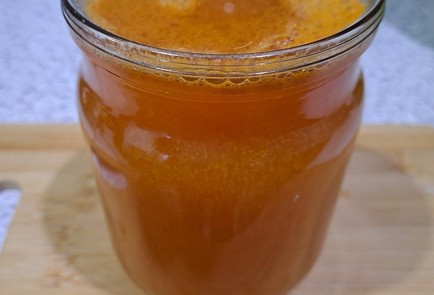 Фото шага рецепта Яблочноморковный сок на зиму 190401 шаг 10  