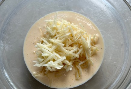 Фото шага рецепта Яблочные вафли 174269 шаг 6  