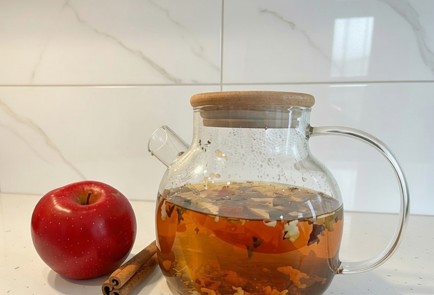 Фото шага рецепта Яблочный чай с корицей 191651 шаг 10  