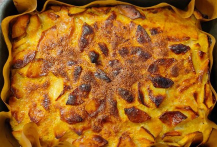 Фото шага рецепта Яблочный пирогневидимка 174785 шаг 12  