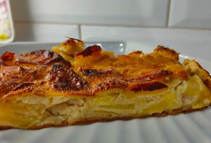 Фото шага рецепта Яблочный пирогневидимка 174785 шаг 13  