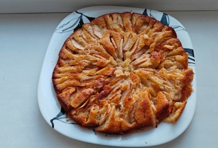 Фото шага рецепта Яблочный пирог с корицей 190506 шаг 14  