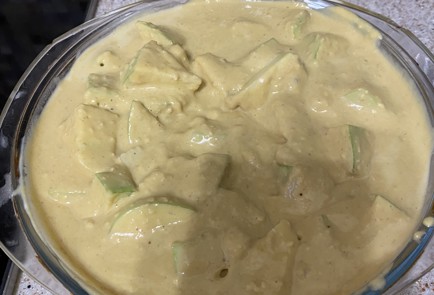 Фото шага рецепта Яблочный пирог с крамблом из пекана 140782 шаг 4  