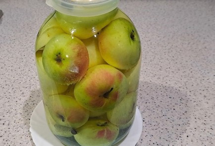 Фото шага рецепта Яблоки моченые 190640 шаг 10  