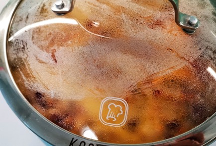 Фото шага рецепта Ягодный морс с имбирем и вишней 152566 шаг 11  