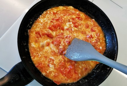 Фото шага рецепта Яичная каша 140034 шаг 9  