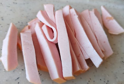 Фото шага рецепта Яичница с помидорами и стручковой фасолью 190486 шаг 6  