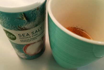 Фото шага рецепта Яичница с сыром дорблю 187110 шаг 4  