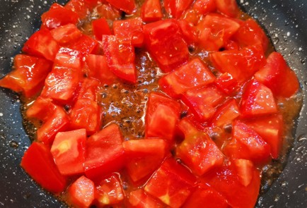 Фото шага рецепта Яичнотоматная каша 152597 шаг 3  