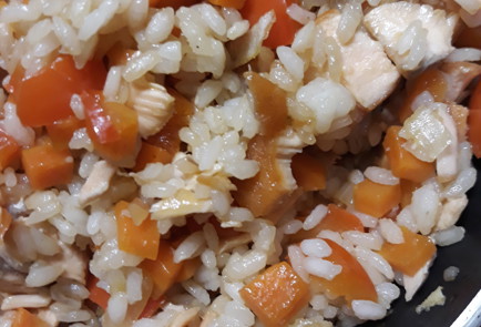 Фото шага рецепта Японский плов тяхан 150962 шаг 5  