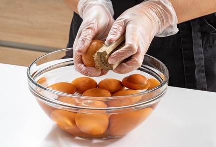 Фото шага рецепта Яйца пашот в сувиде 187089 шаг 4  