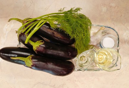 Фото шага рецепта Язычки из баклажанов 186974 шаг 1  