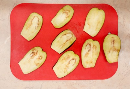 Фото шага рецепта Язычки из баклажанов 186974 шаг 2  