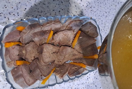 Фото шага рецепта Язык заливной 189999 шаг 10  