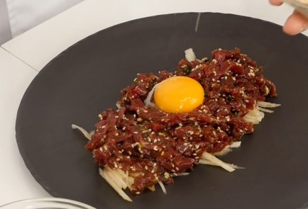 Фото шага рецепта Тартар покорейски юкхе 125117 шаг 9  