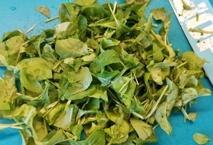 Фото шага рецепта Южноевропейский салат с сыром бри 174152 шаг 2  