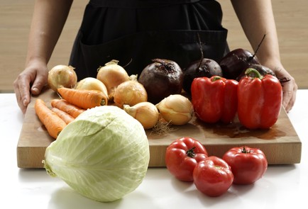 Фото шага рецепта Заготовка для борща 152701 шаг 1