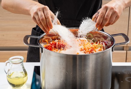 Фото шага рецепта Заготовка для щей 187076 шаг 7  