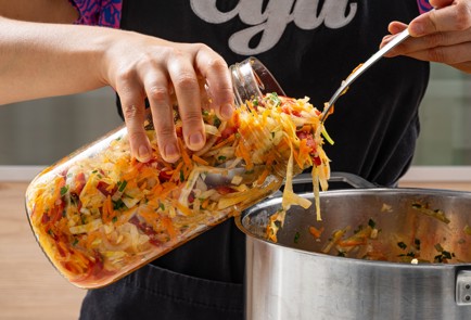 Фото шага рецепта Заготовка для щей 187076 шаг 9  