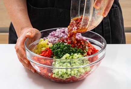 Фото шага рецепта Закуска аджилыэзме 187083 шаг 10  