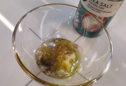 Фото шага рецепта Закуска из баклажана с сыром в духовке на решетке 152930 шаг 5  