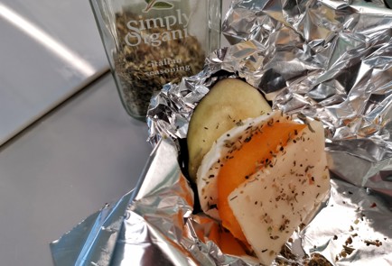 Фото шага рецепта Закуска из баклажана капрезе 140883 шаг 12  