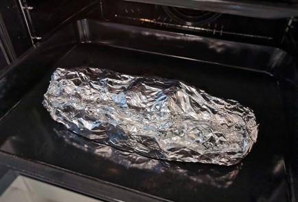 Фото шага рецепта Закуска из баклажана капрезе 140883 шаг 20  